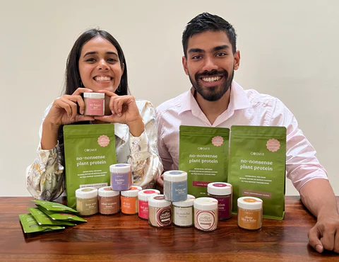 Cosmix co-founders Vibha Harish and Soorya Jagadish