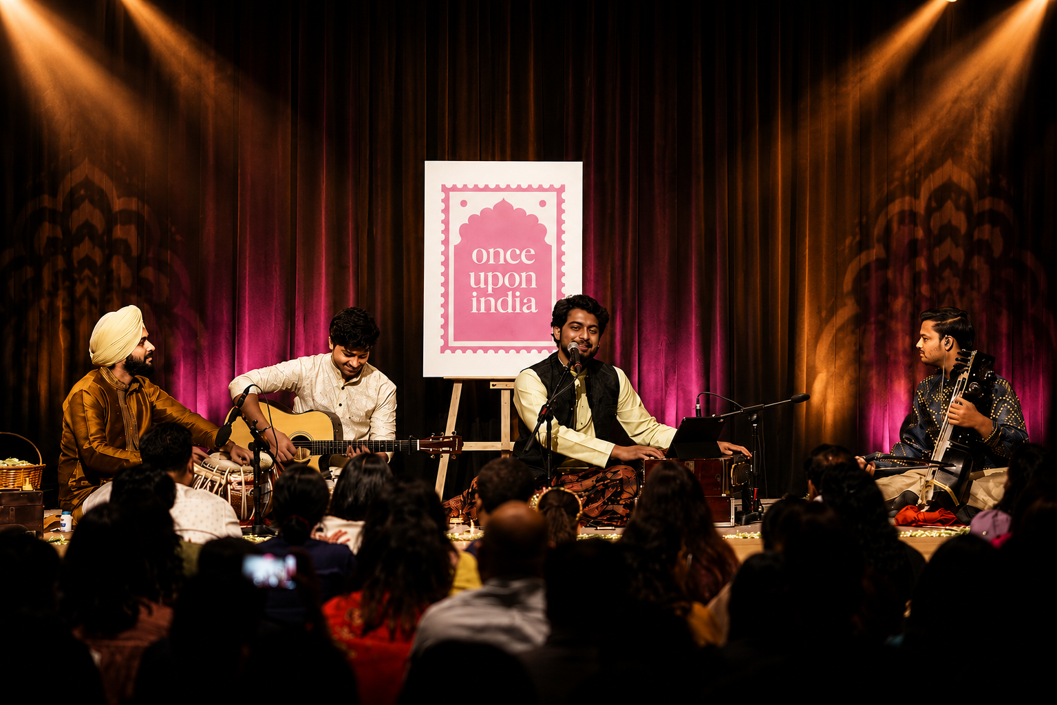 Once Upon India — immersive Baithak and Mehfil cultural experiences